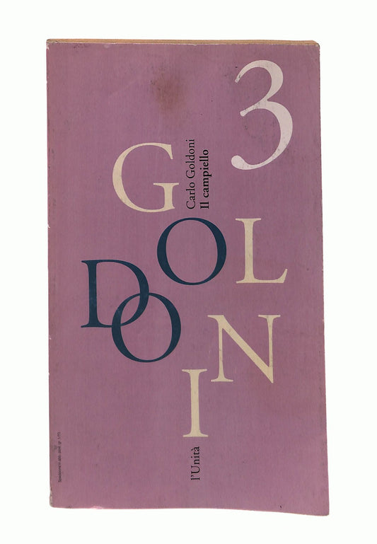 EBOND Goldoni L Unita n 3 1993 Libro LI046881