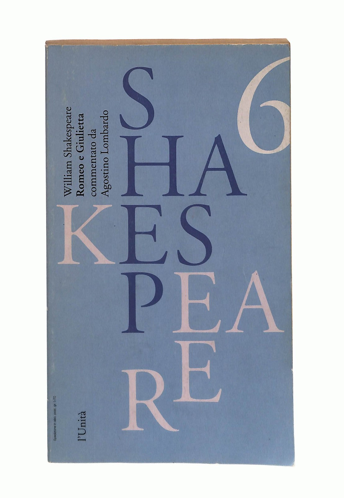 EBOND Romeo e Giulietta Shakespeare L Unita Vol 6 1993 Libro LI046882
