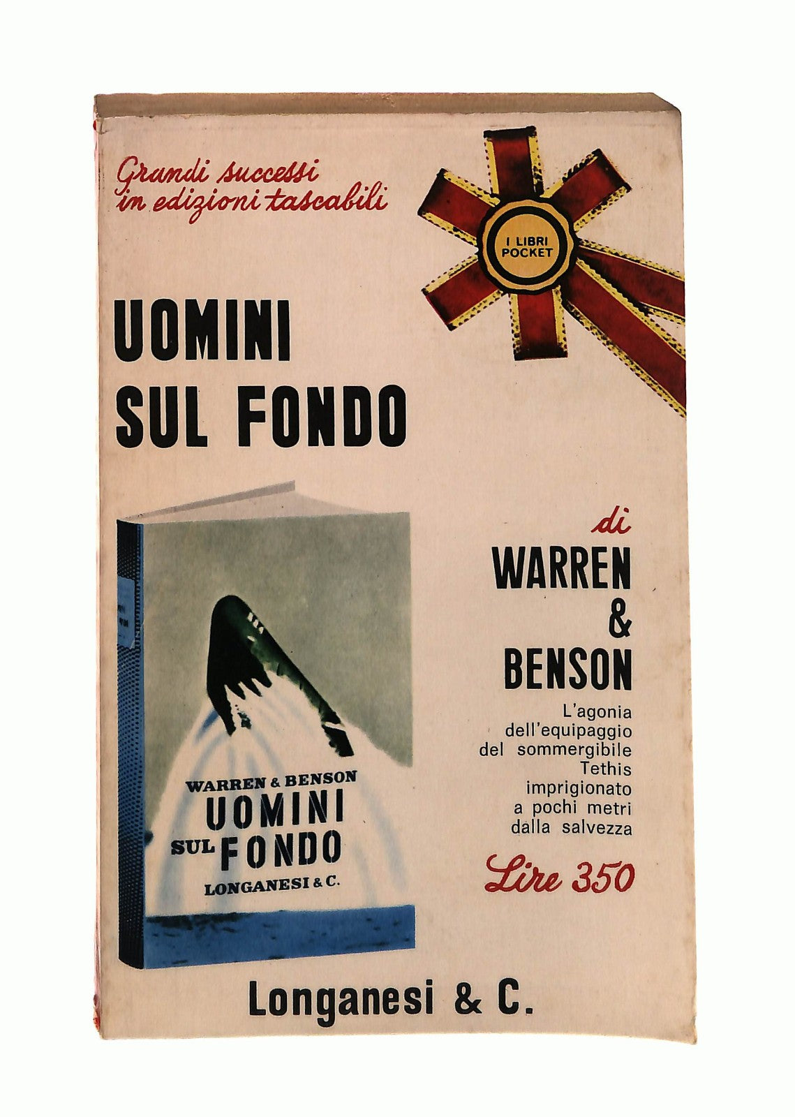 EBOND Uomini Sul Fondo Warren e Benson Longanesi & Co 1966 Libro LI046906