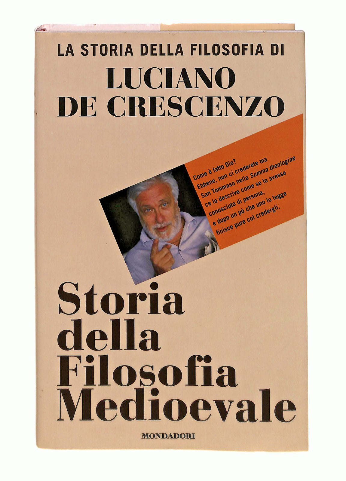 EBOND Storia Della Filosofia Medievale De Crescenzo Mondadori Libro LI046909