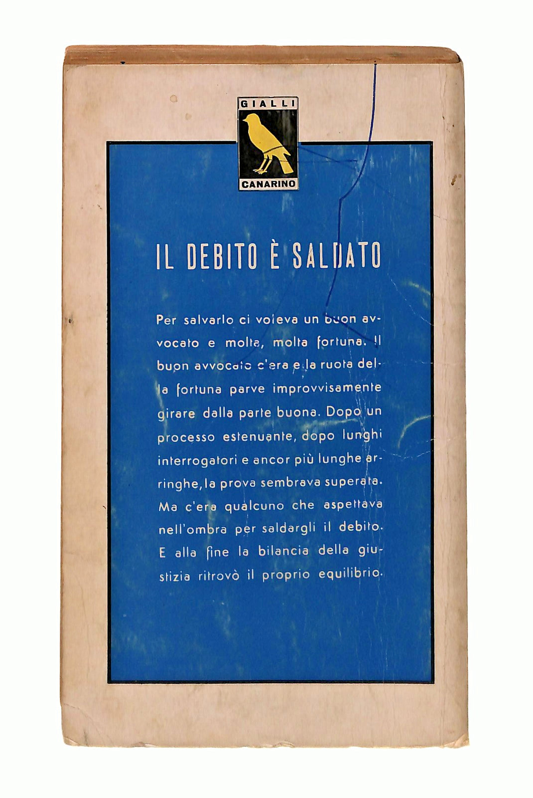 EBOND Il Debito e Saldato Jeremy Ford Ponzoni 1960 Libro LI046910