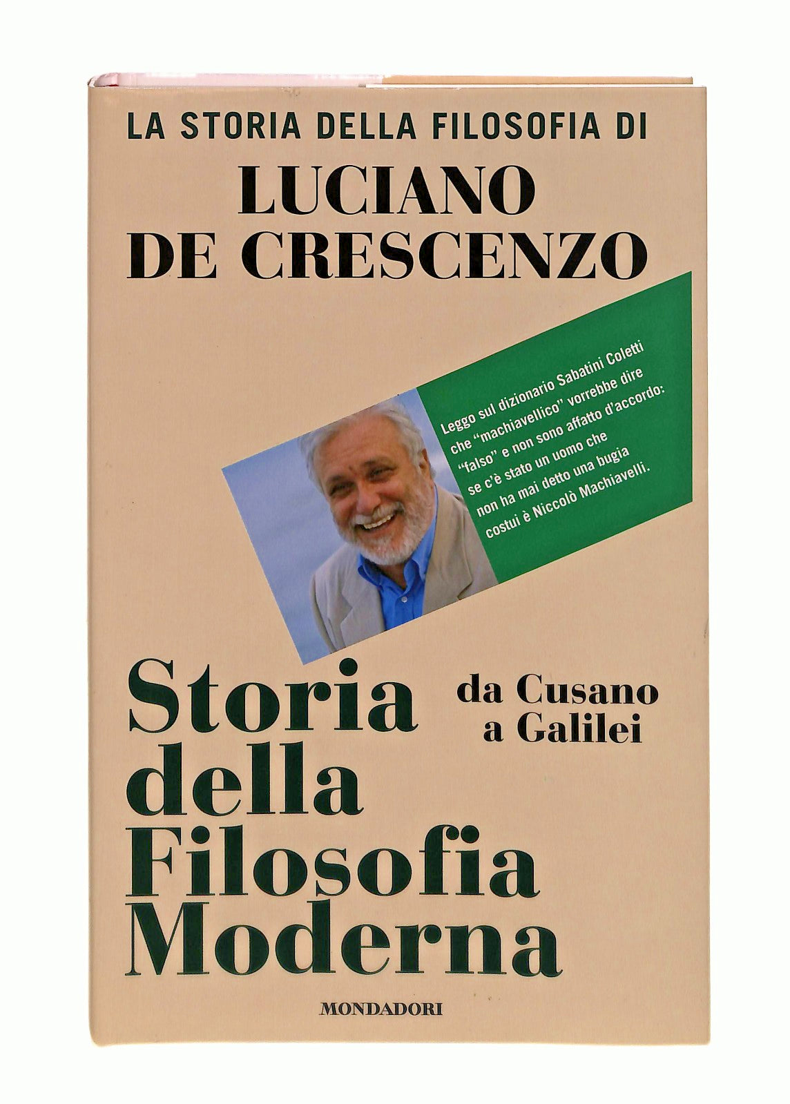 EBOND Storia Della Filosofia Moderna Cusano Galilei De Crescenzo Libro LI046926