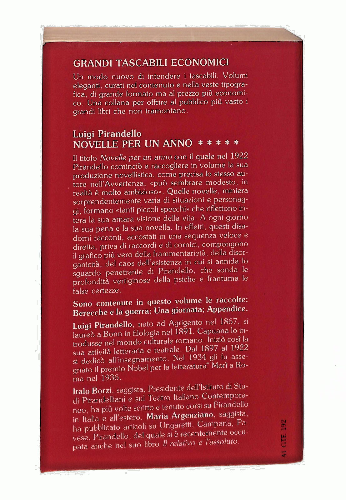 EBOND Novelle Per Un Anno Berecche e La Guerra Pirandello Newton Libro LI046952