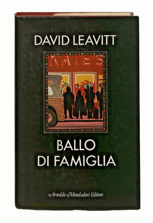 EBOND Ballo Di Famiglia David Leavitt Mondadori 1986 Libro LI047013