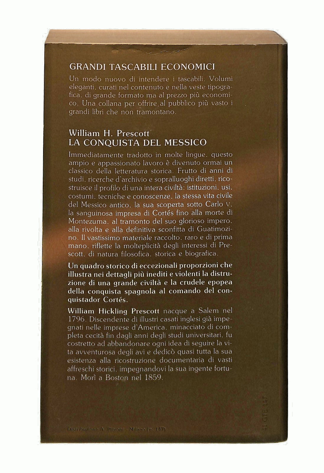 EBOND La Conquista Del Messico Prescott Newton Libro LI047055