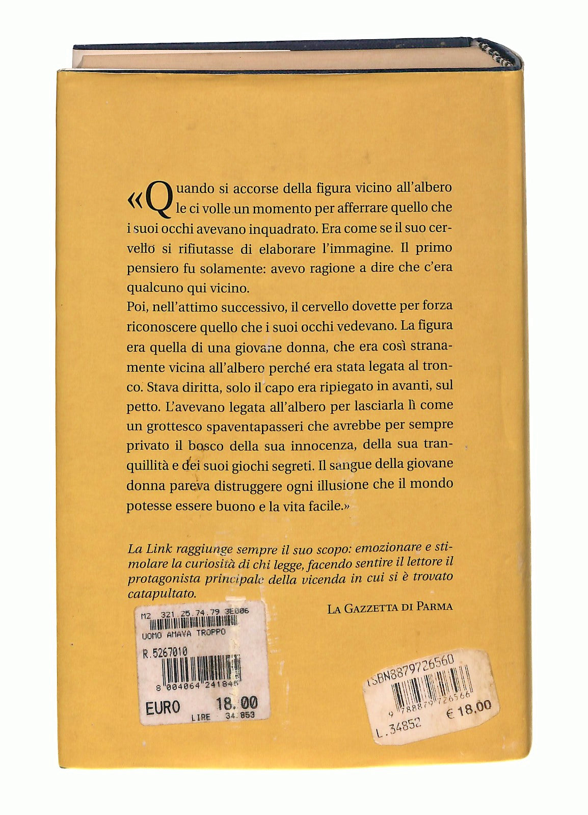 EBOND L Uomo Che Amava Troppo Charlotte Link Corbaccio Libro LI047089