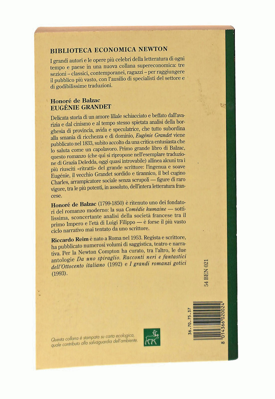 EBOND Eugenie Grandet Balzac Newton Libro LI047102