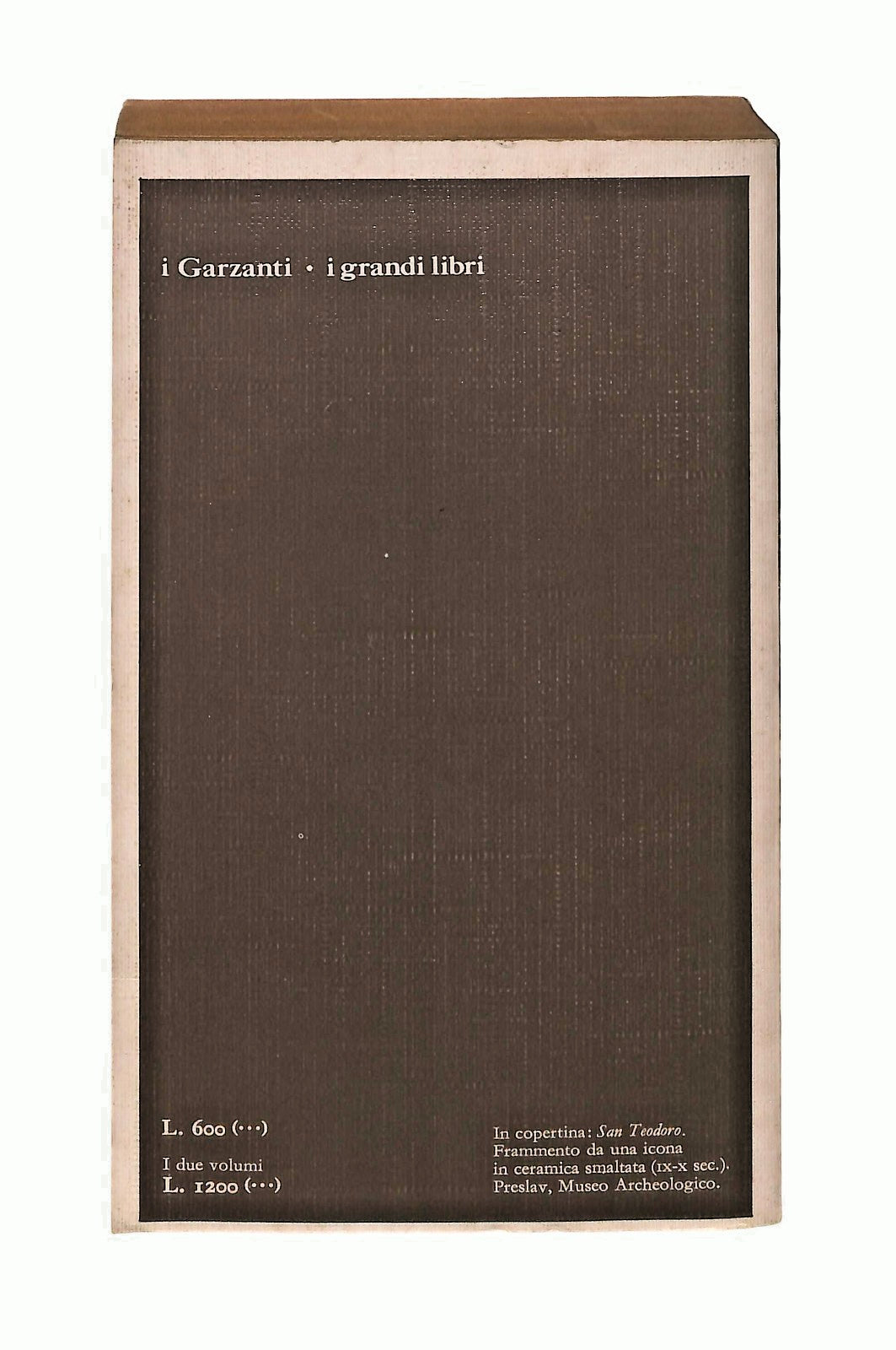 EBOND L Idiota Volume 2 Dostoevskij Garzanti 1973 Libro LI047103