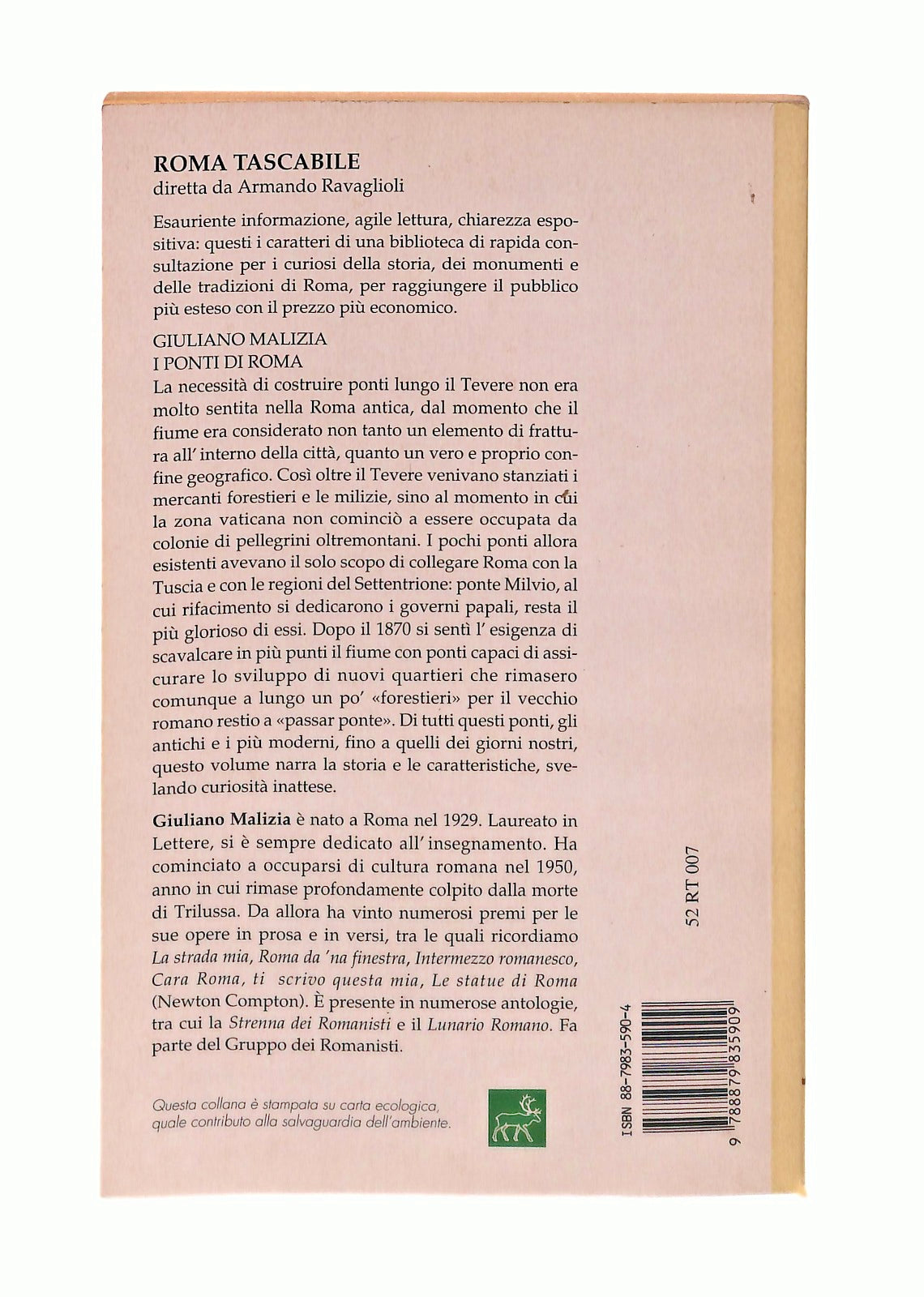 EBOND I Ponti Di Roma Giuliano Malizia Newton Libro LI047128