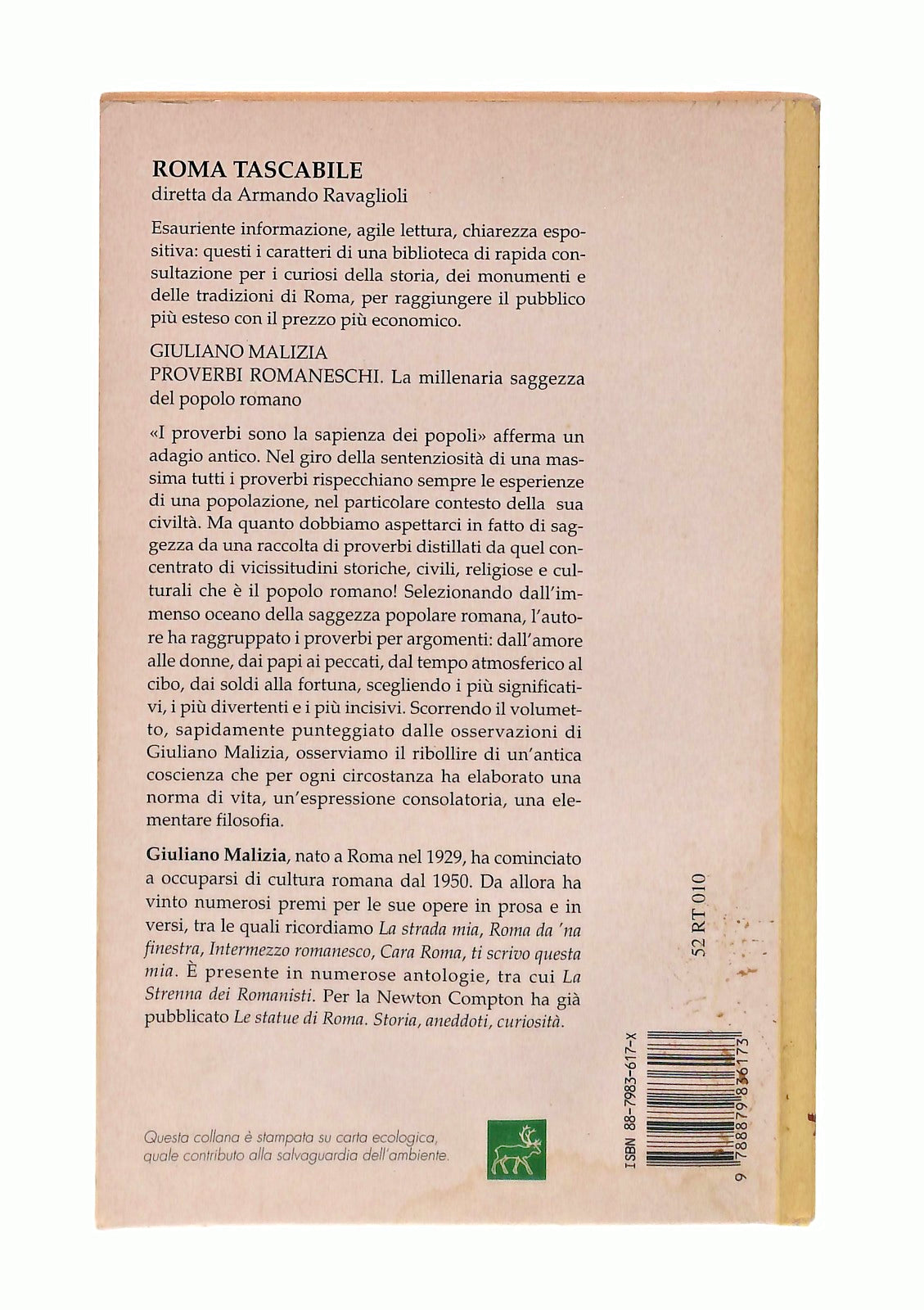 EBOND Proverbi Romaneschi Giuliano Malizia Newton Libro LI047170