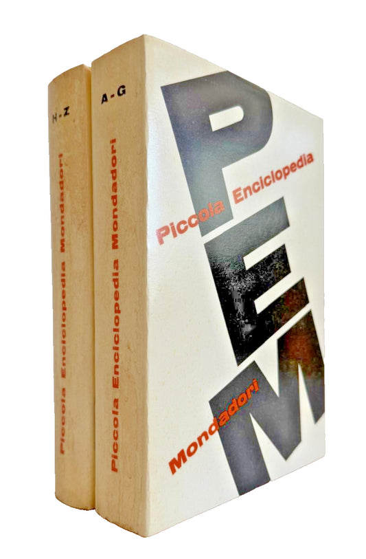 EBOND Piccola Enciclopedia Mondadori 1960 2 Volumi Libro LI047201