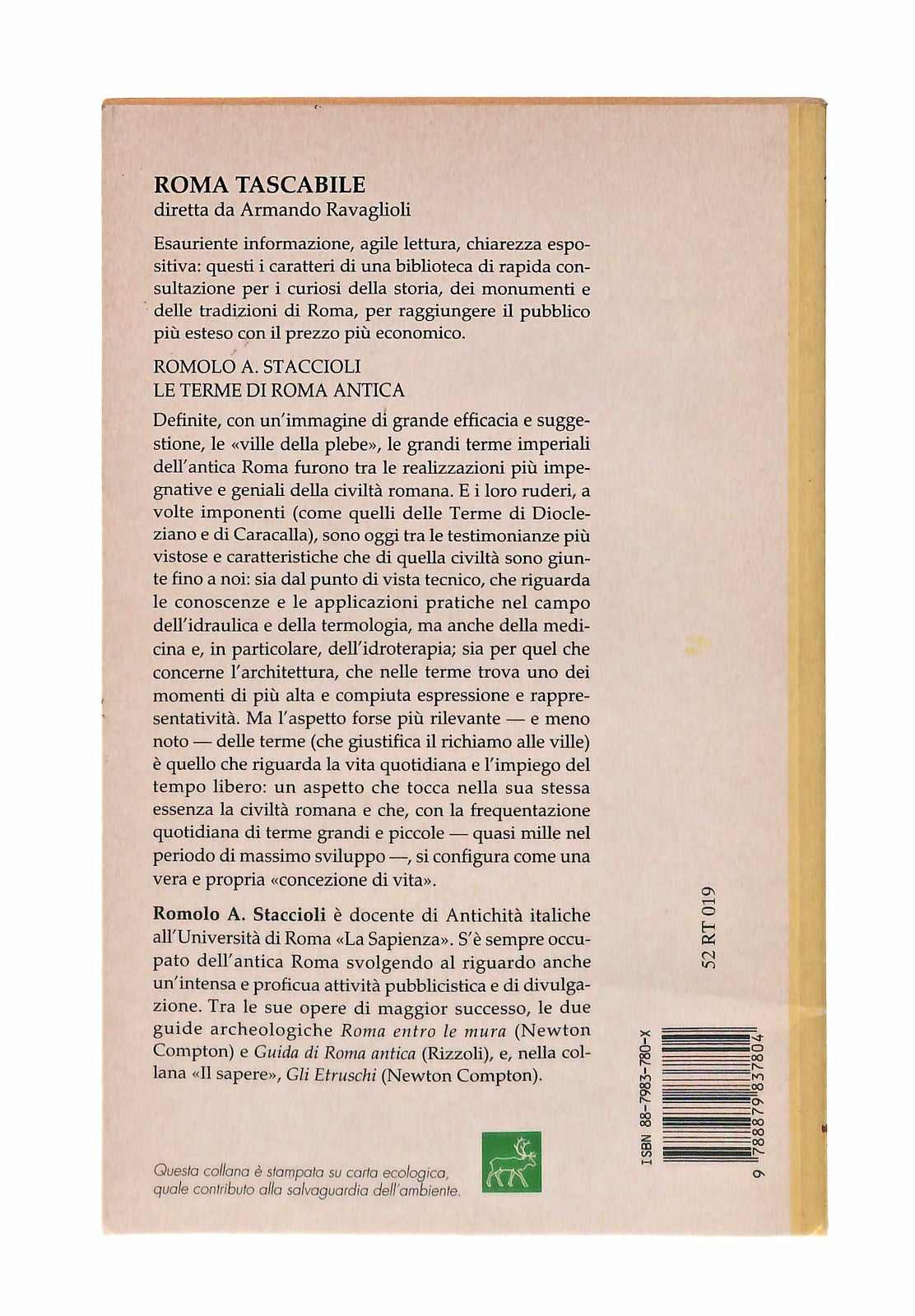EBOND Le Terme Di Roma Antica Romolo A Staccioli Newton Libro LI047206