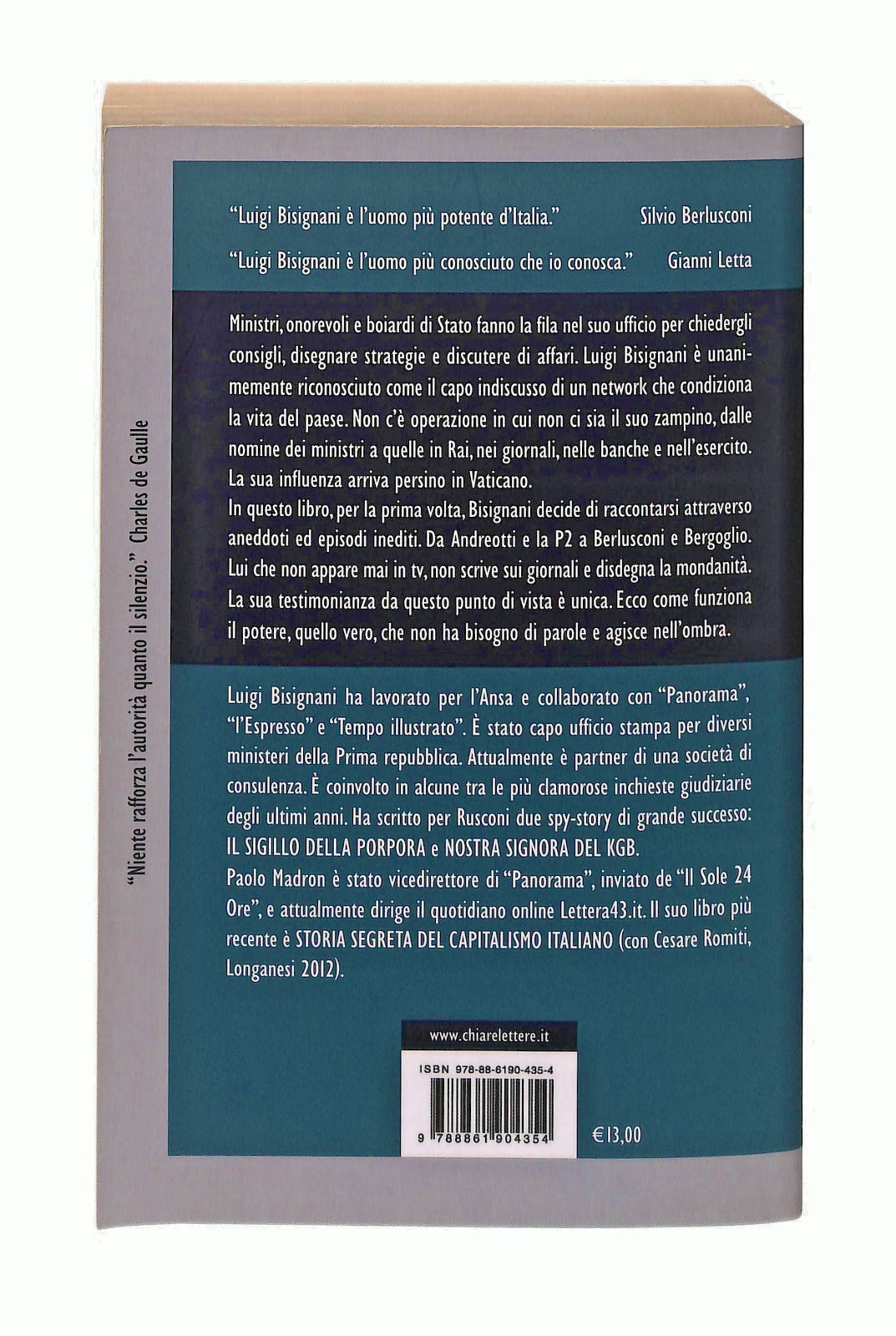 EBOND L Uomo Che Sussurra Ai Potenti Madron Chiarelettere Libro LI047212