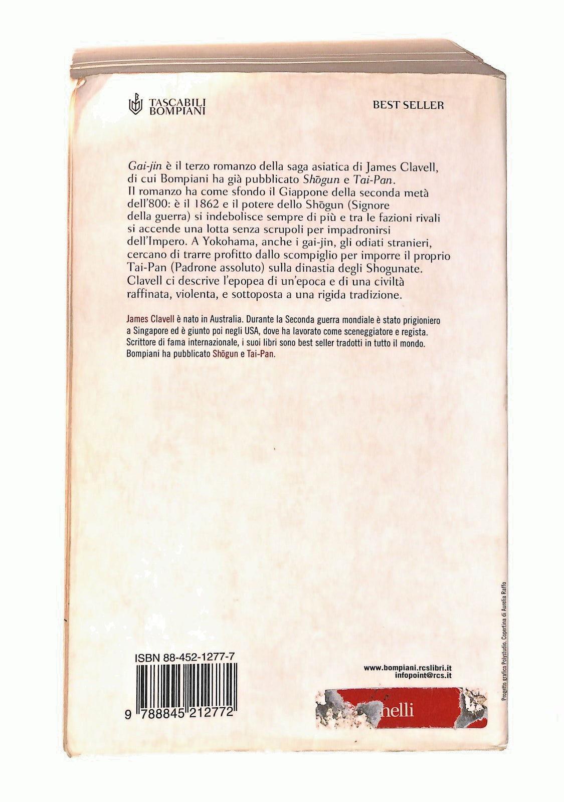 EBOND Gaijin James Clavell Bompiani 2005 Libro LI047254