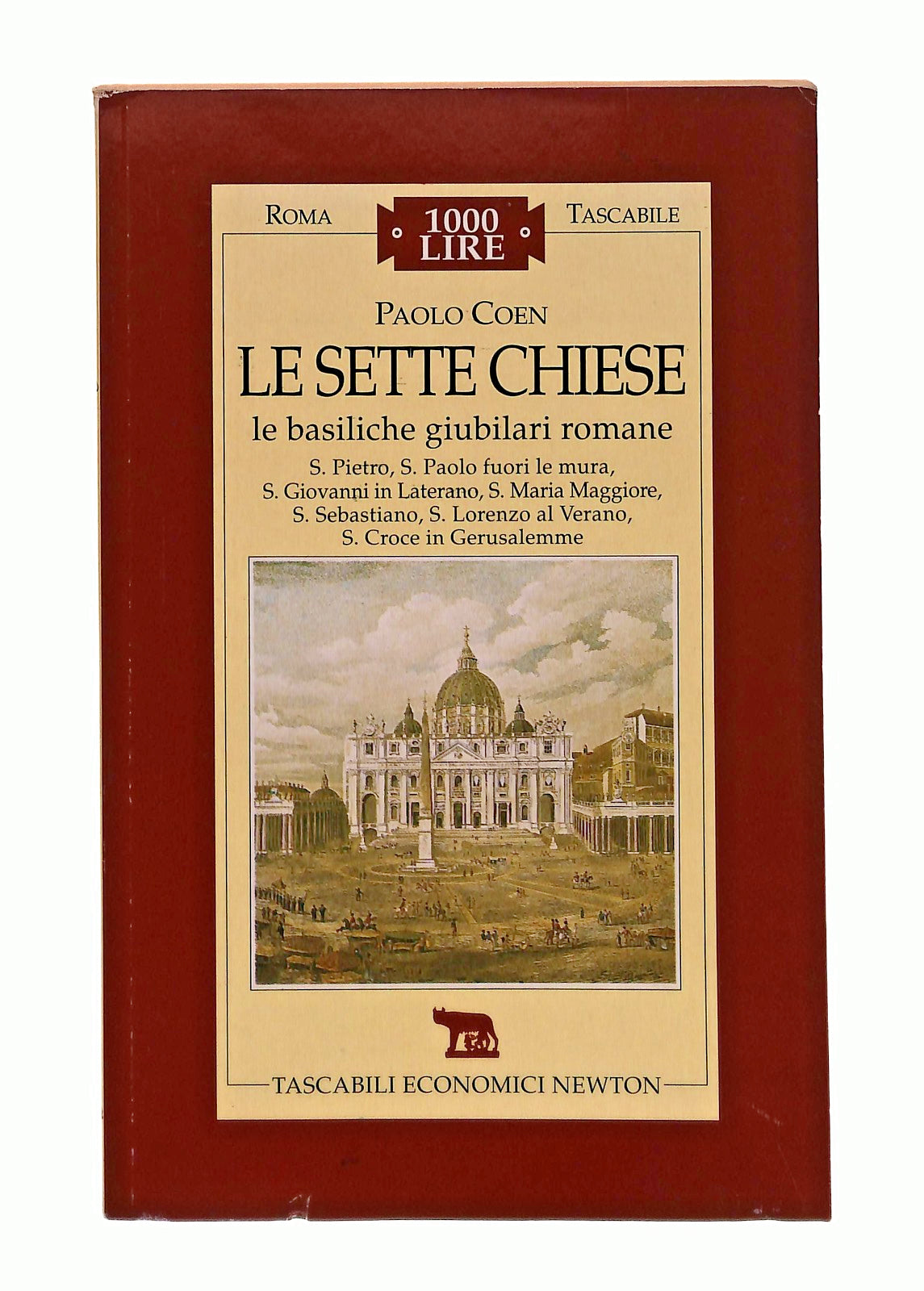 EBOND Le Sette Chiese Paolo Coen Newton Libro LI047285