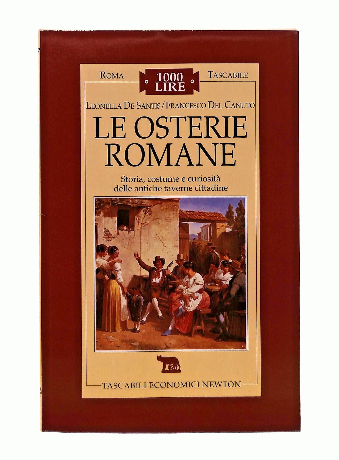 EBOND Le Osterie Romane De Santis Del Canuto Newton Libro LI047290