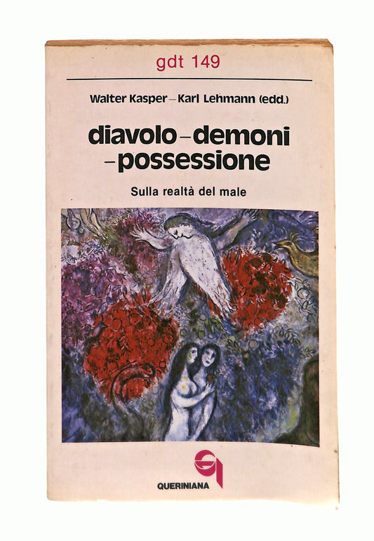 EBOND Diavolo Demoni Possessione Kasper Lehmann Queriniana 1985 Libro LI047374