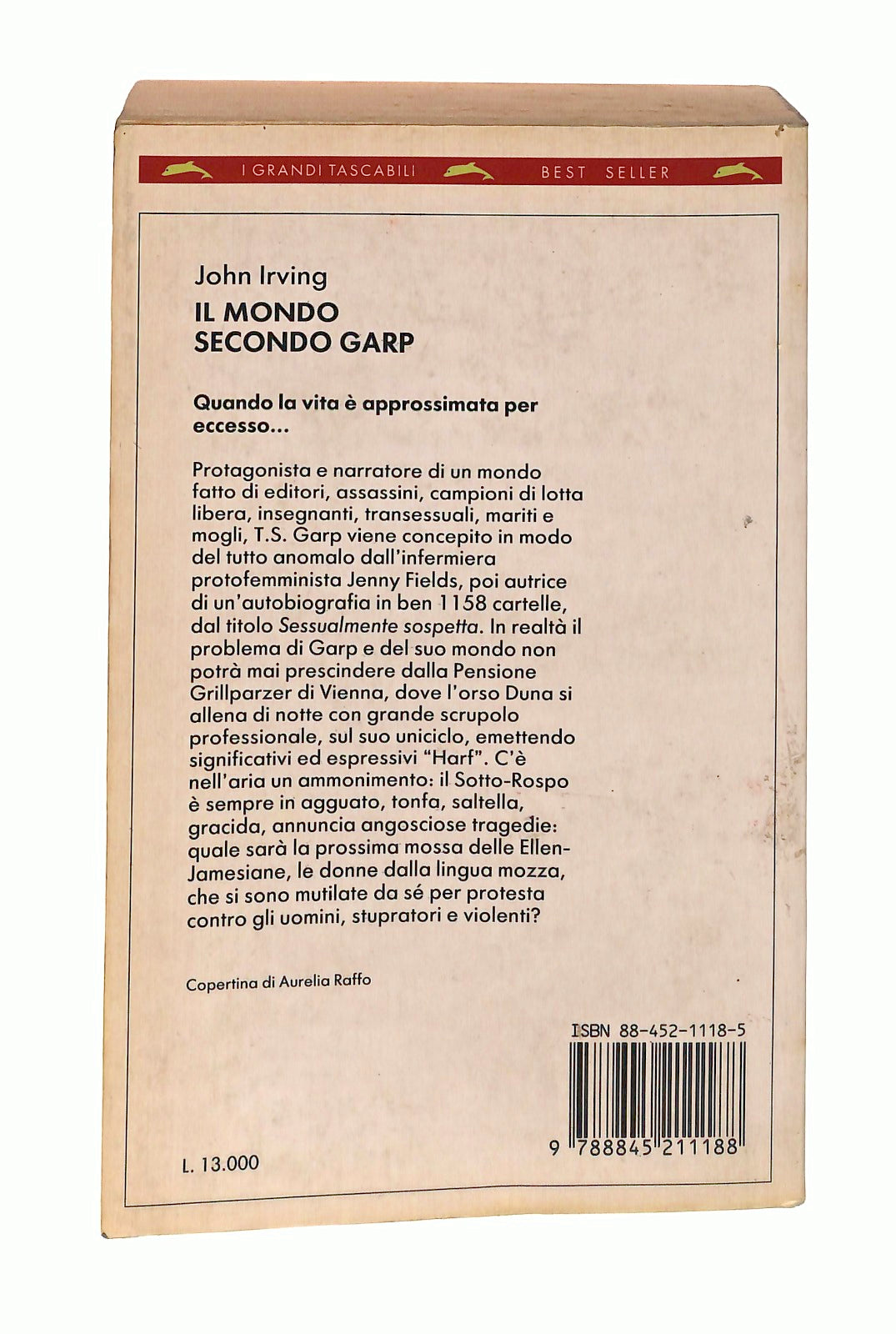 EBOND Il Mondo Secondo Garp John Irving Bompiani 1994 Libro LI047412