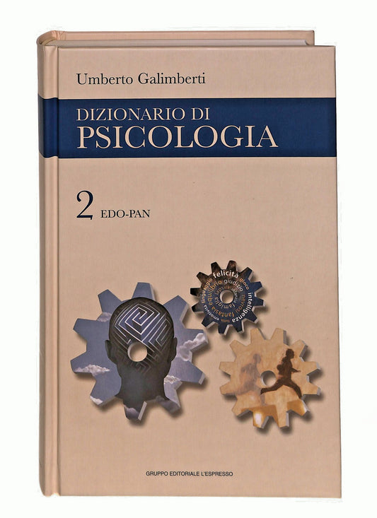 EBOND Dizionario Di Psicologia 2 Umberto Galimberti L Espresso Libro LI047510