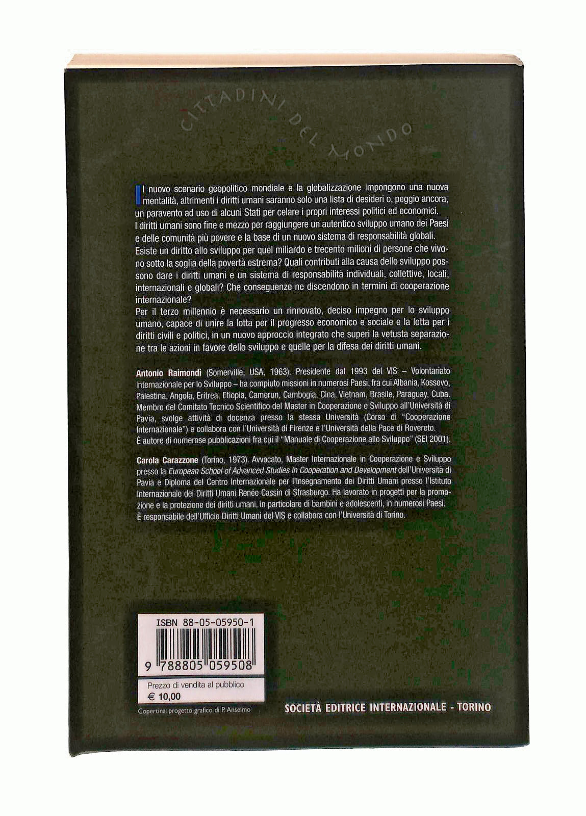 EBOND La Globalizzazione Dal Volto Umano Raimondi Carazzone Sei Libro LI047687