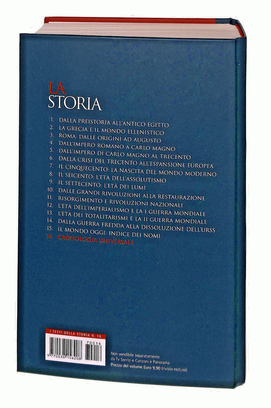 EBOND Cronologia Universale La Storia 16 Editoriale Libro LI047727