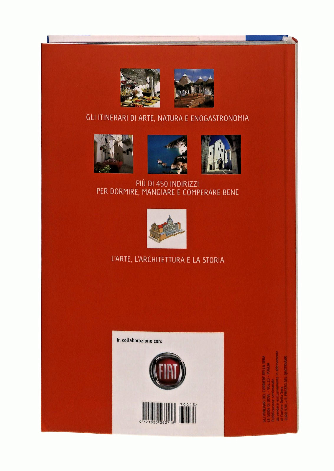 EBOND Puglia Le Guide Di Dove 13 Corriere Della Sera Libro LI047804