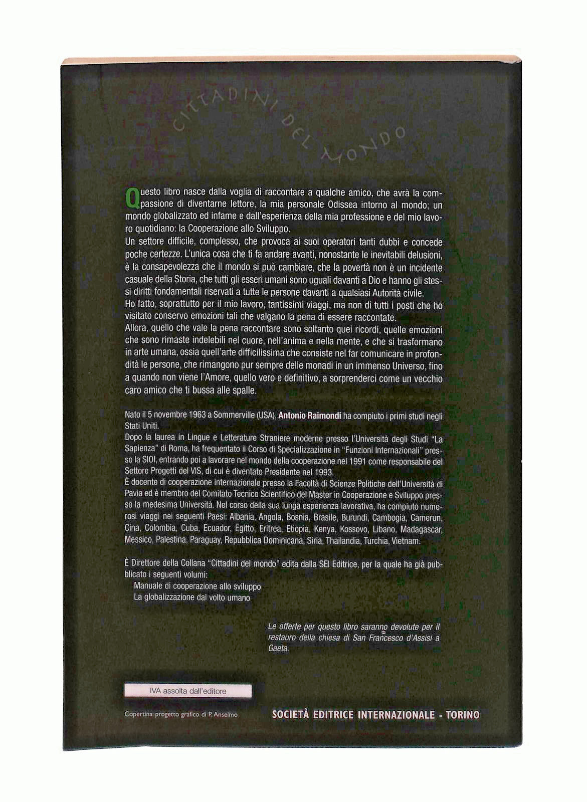 EBOND Da Un Mondo Infame Ad Un Mondo Possibile A Raimondi Sei Libro LI047813