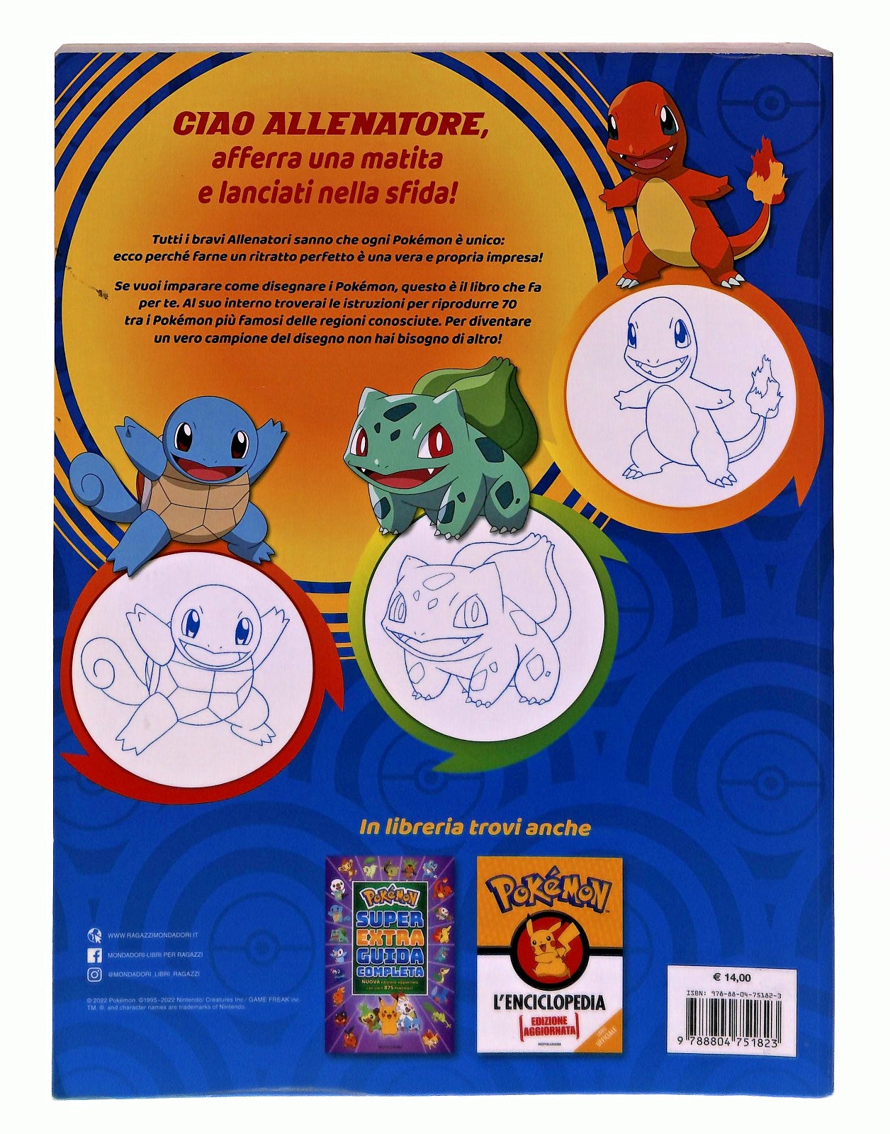 EBOND Come Disegnare i Pokemon In 4 Mosse Pokemon Mondadori Libro LI047826