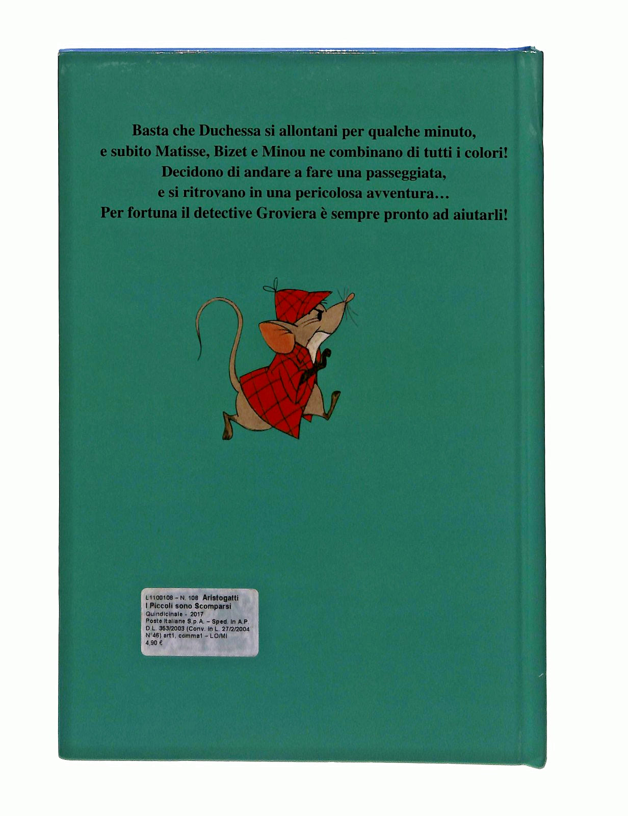 EBOND Gli Aristogatti i Tre Cuccioli Scomparsi Disney Hachette Libro LI047834
