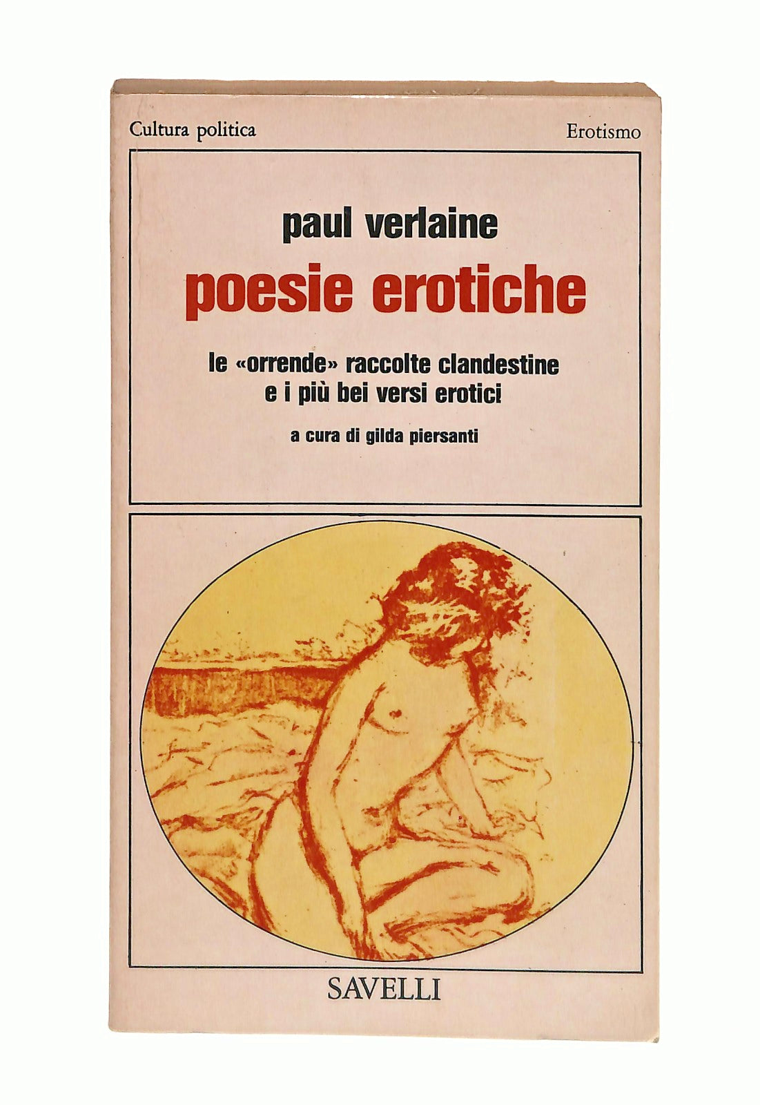 EBOND Poesie Erotiche Paul Verlaine Savelli 1979 Libro LI047913