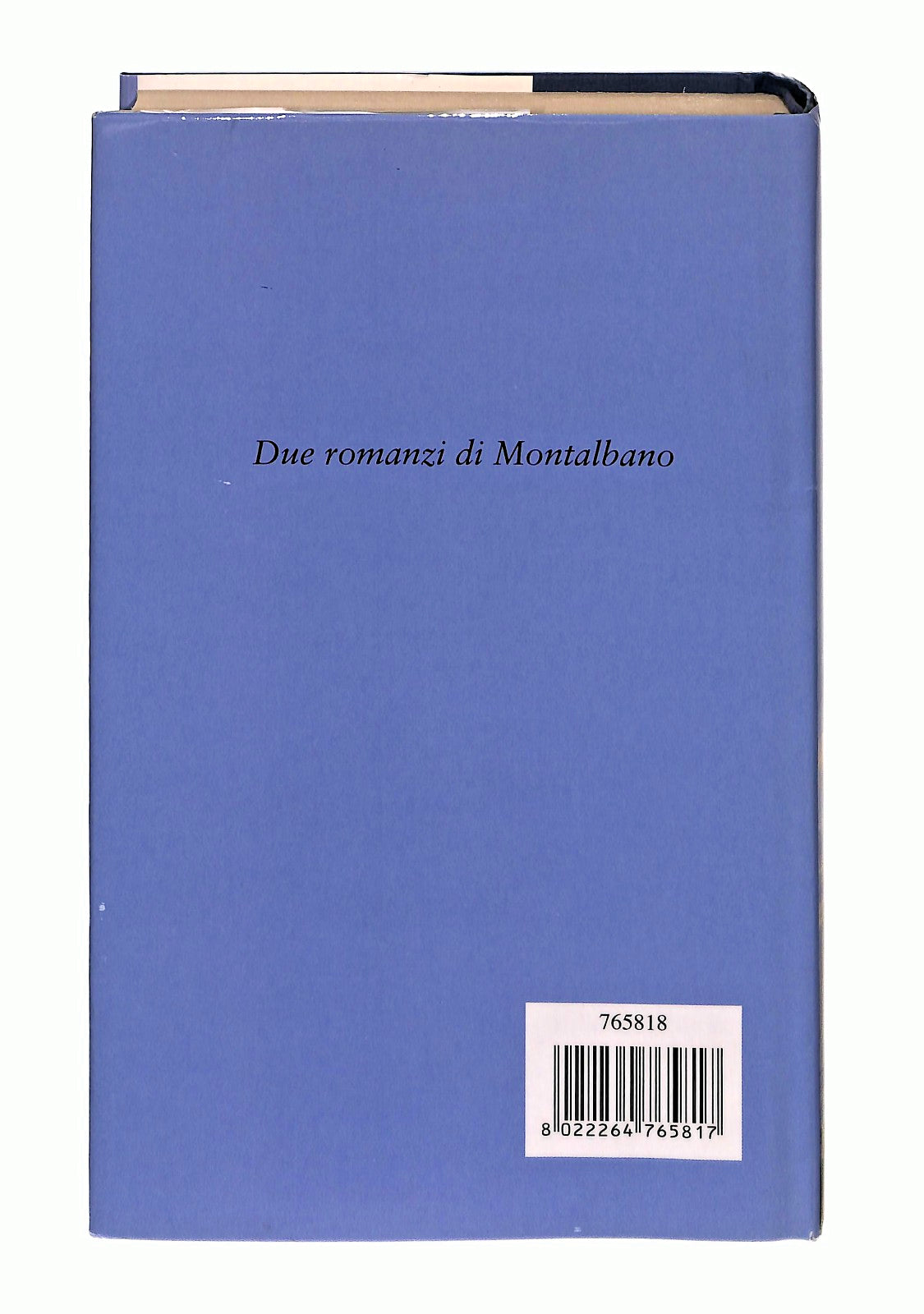 EBOND Le Ali Della Sfinge La Pista Di Sabbia Camilleri Mondolibri Libro LI048009