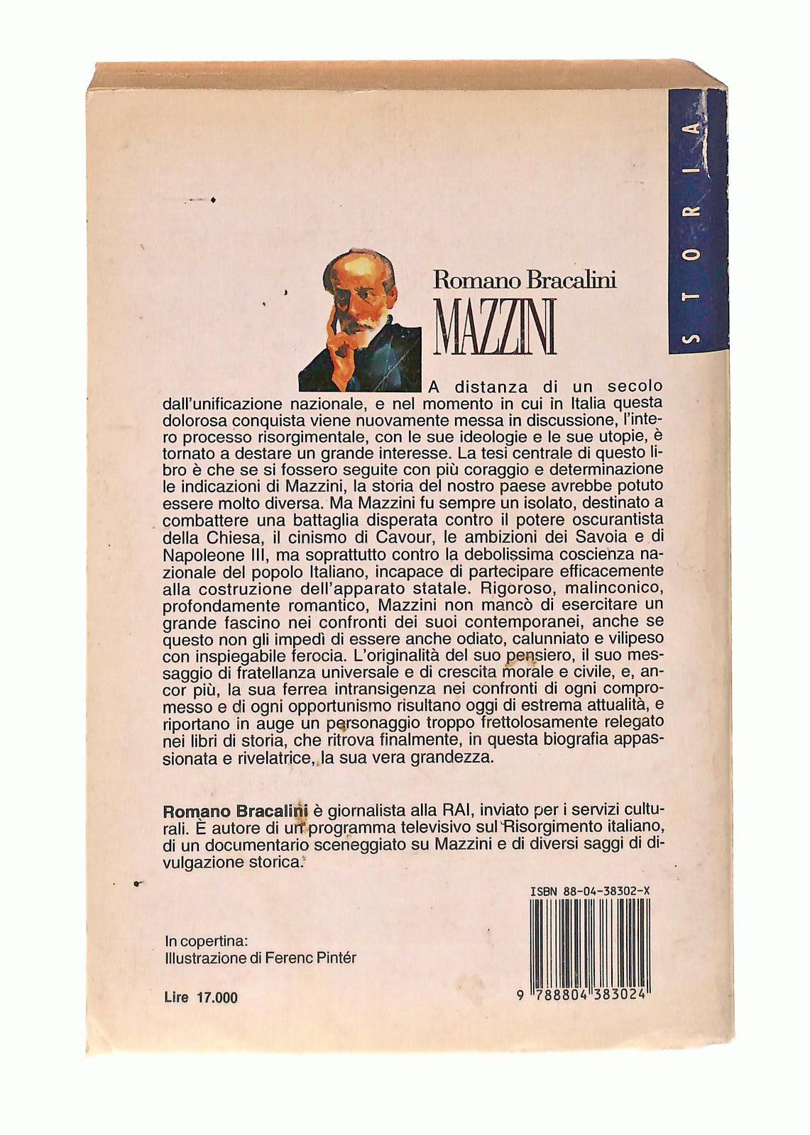 EBOND Mazzini Romano Bracalini Mondadori 1994 Con Dedica Autore Libro LI048010