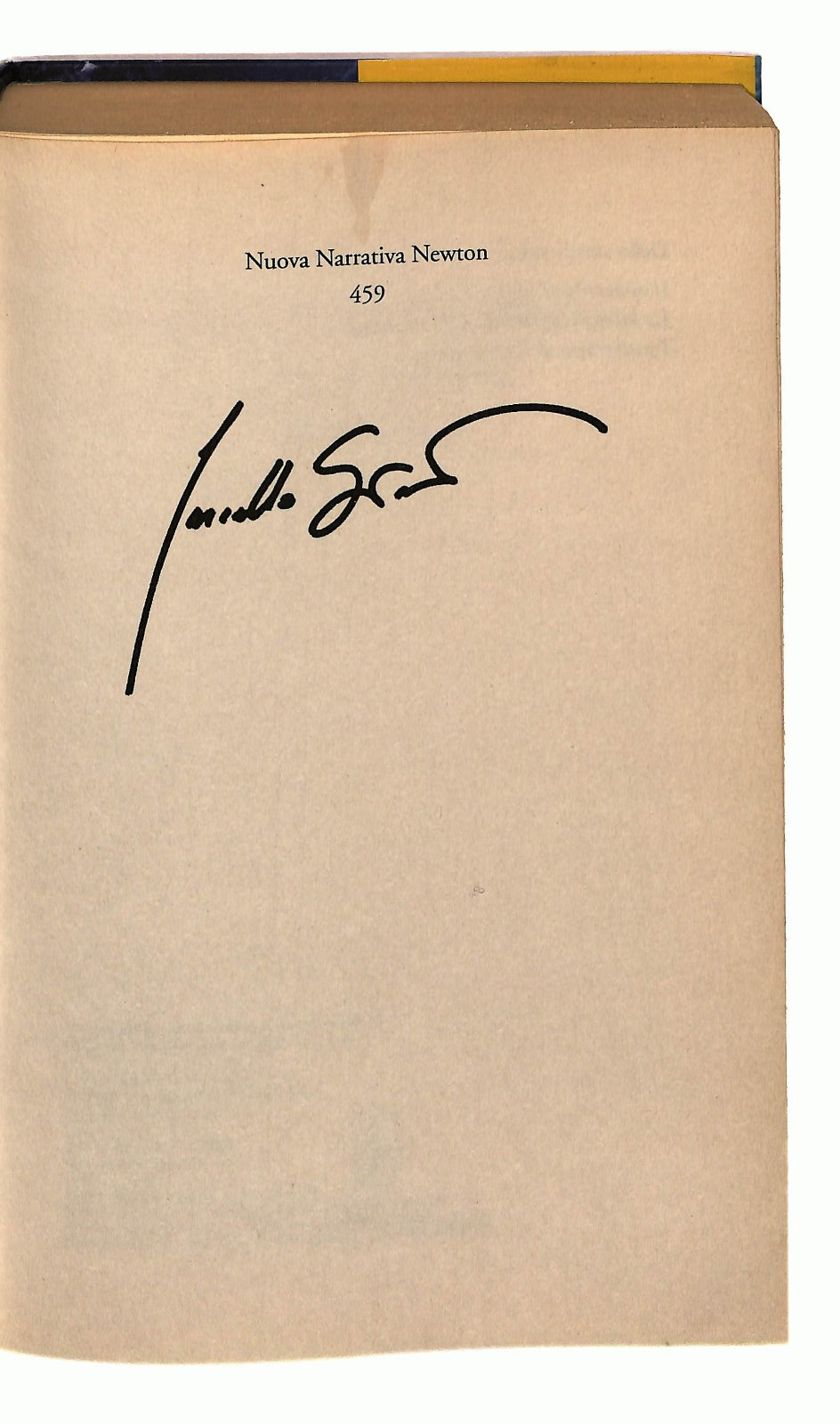 EBOND L Isola Dei Monaci Senza Nome M Simoni Newton Con Firma Libro LI048012