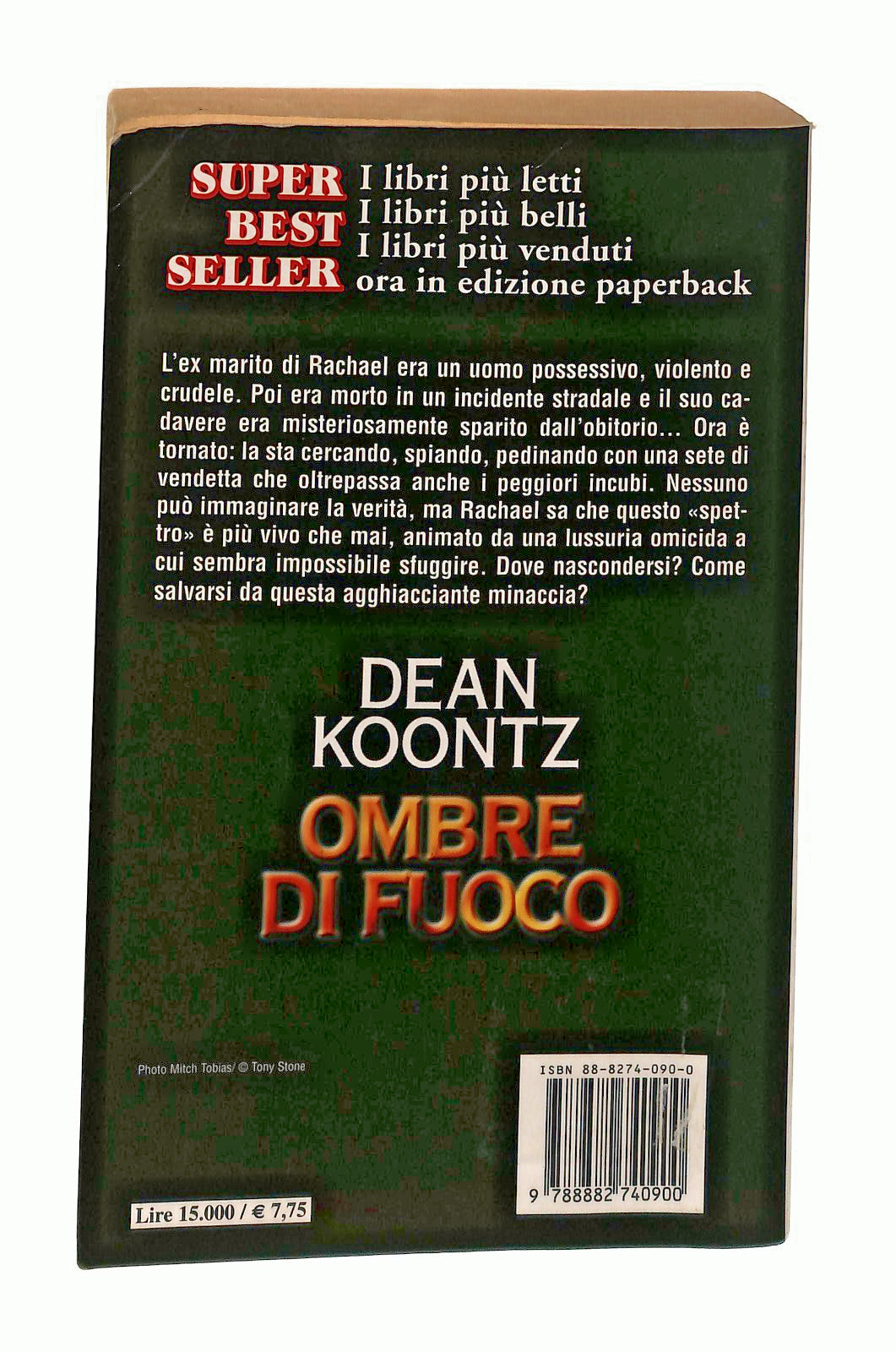 EBOND Ombre Di Fuoco Dean R Koontz Sperling & Kupfer Libro LI048027