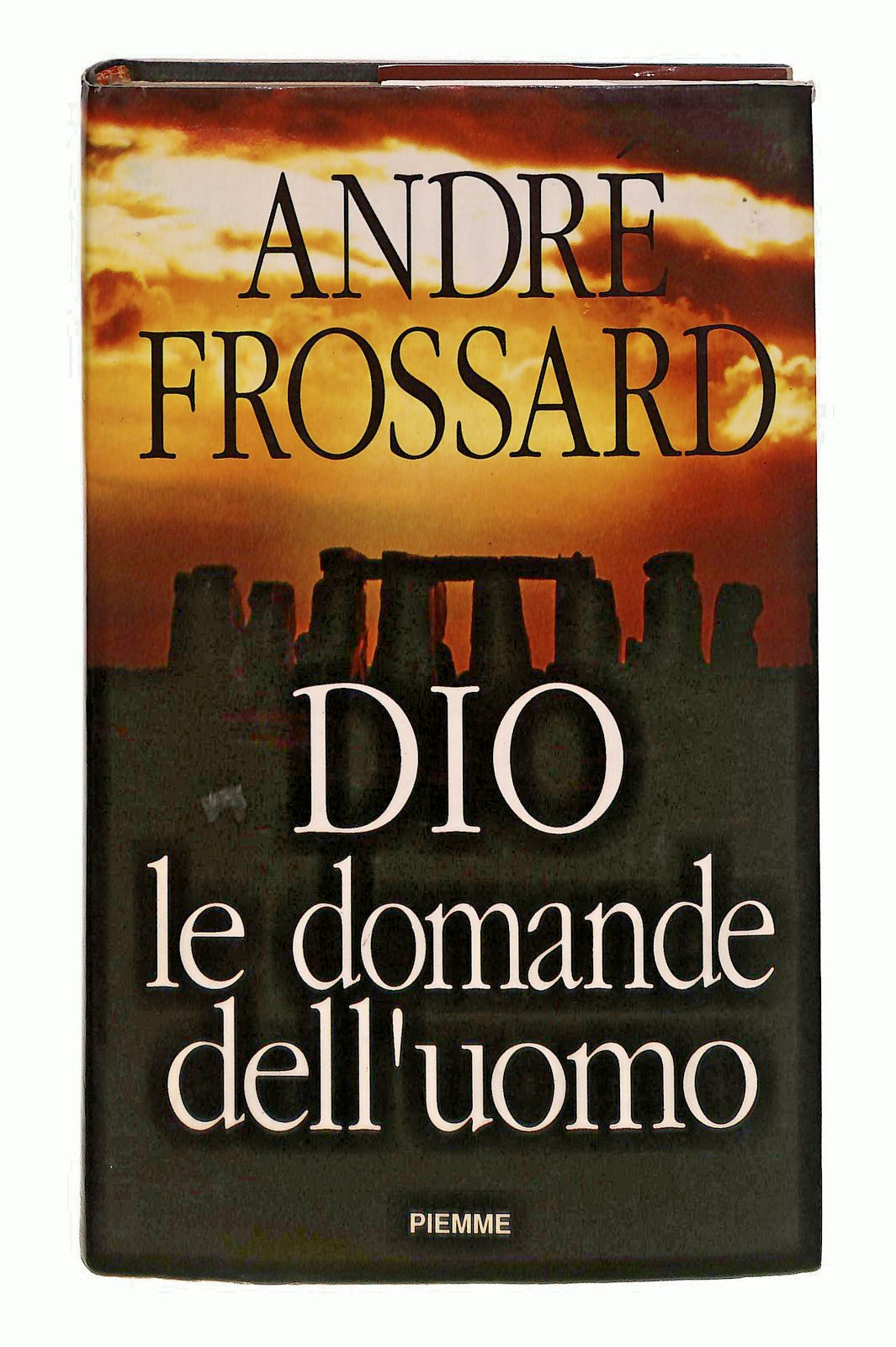 EBOND Dio Le Domande Dell Uomo Andre Frossard Piemme Libro LI048106