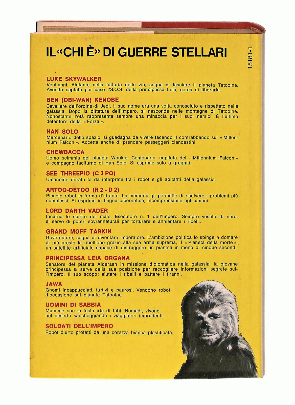 EBOND Guerre Stellari George Lucas Mondadori 1977 Libro LI048112