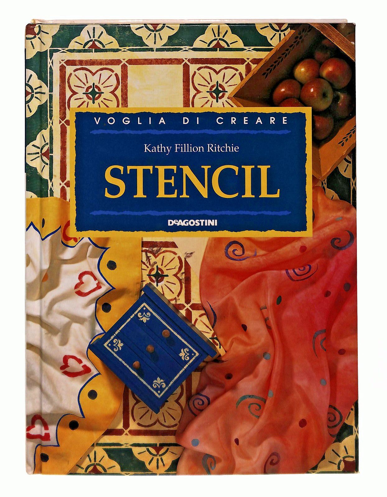 EBOND Stencil K F Ritchie Voglia Di Creare Deagostini Libro LI048152