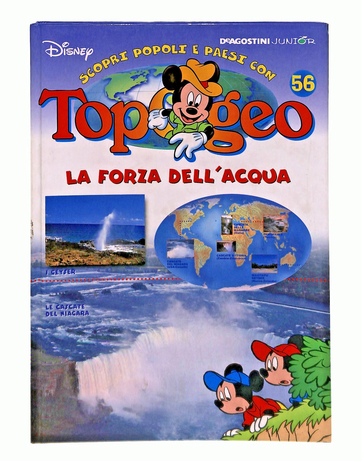 EBOND Topogeo 56 La Forza Dell Acqua Disney Deagostini Junior Libro LI048155