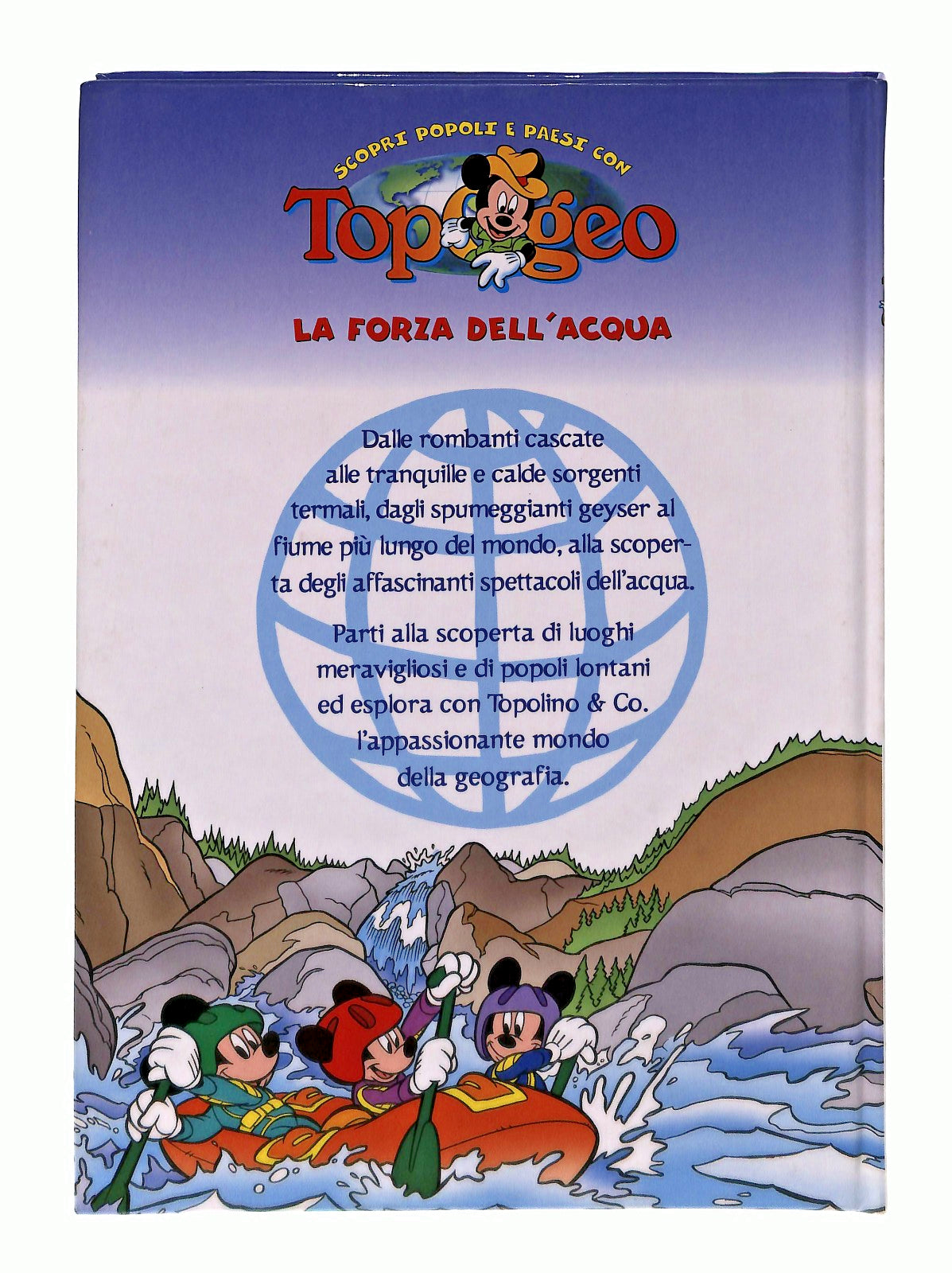 EBOND Topogeo 56 La Forza Dell Acqua Disney Deagostini Junior Libro LI048155