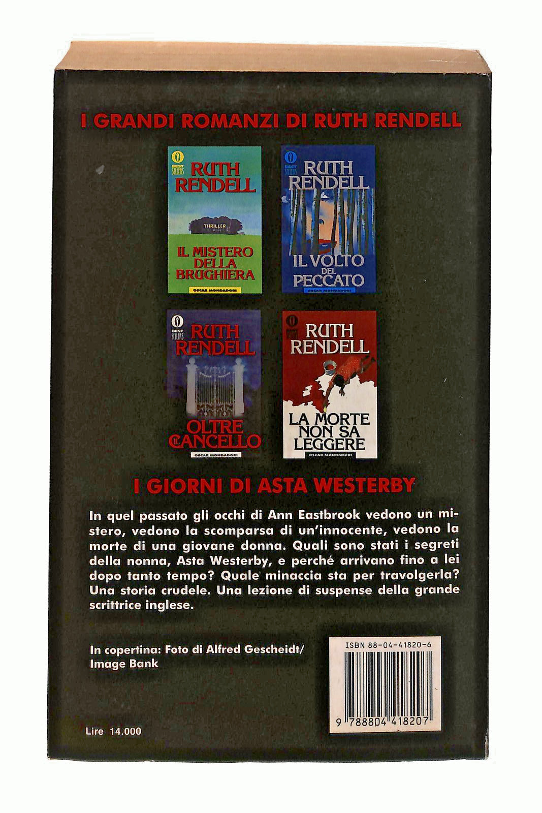 EBOND I Giorni Di Asta Westerby Ruth Rendell Mondadori Libro LI048161
