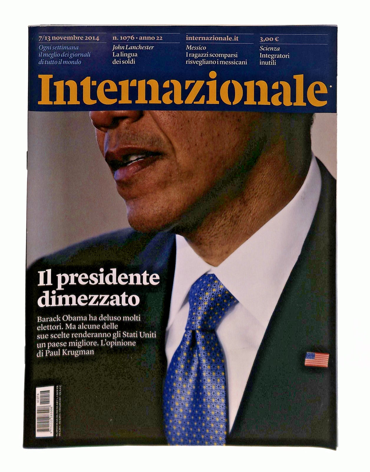 EBOND Internazionale n 1076 2014 Il Presidente Dimezzato Libro LI048185