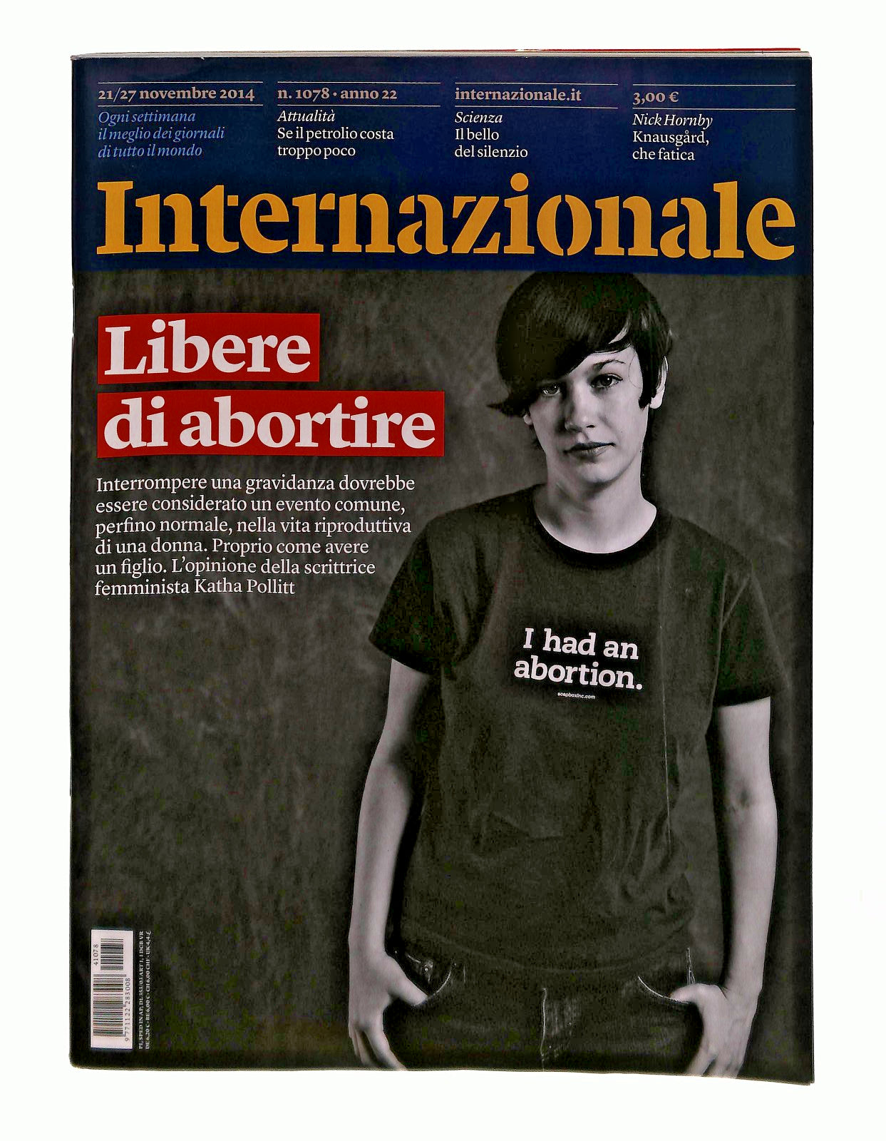 EBOND Internazionale n 1078 2014 Libere Di Abortire Libro LI048189