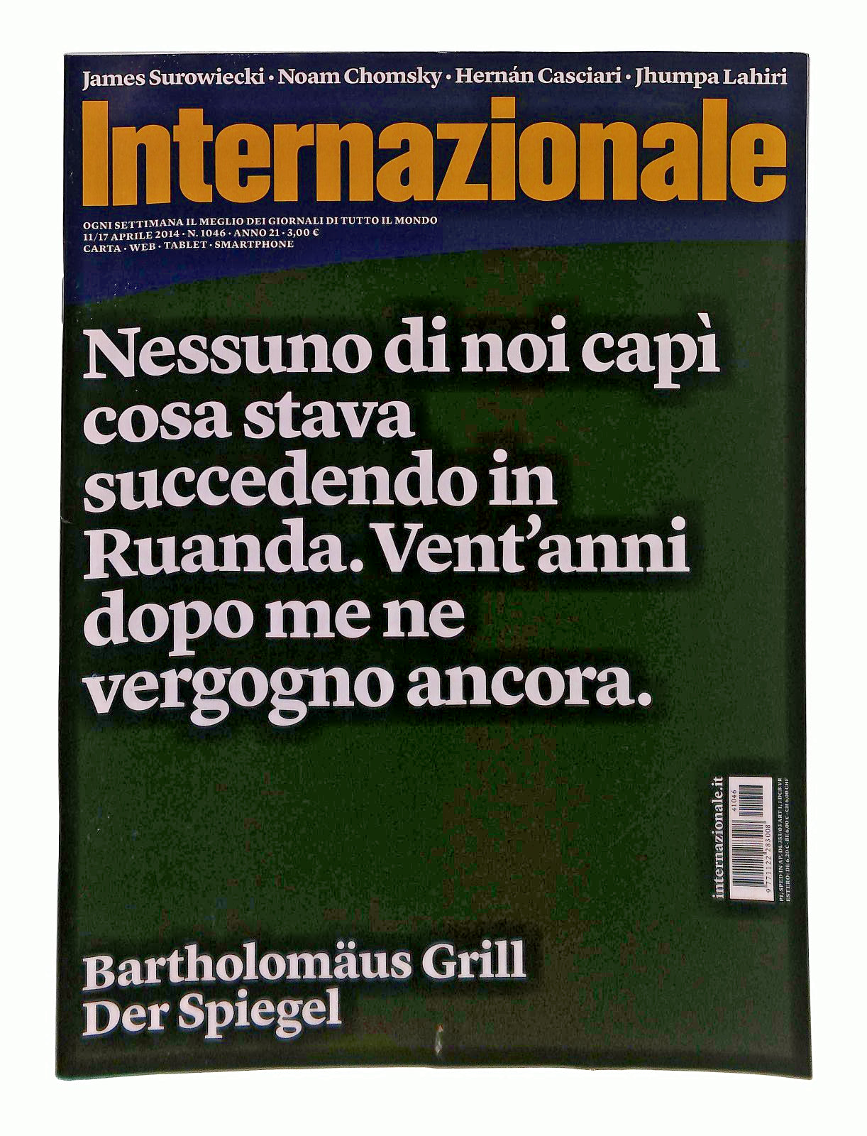 EBOND Internazionale n 1046 2014 Nessuno Di Noi Capi Libro LI048202