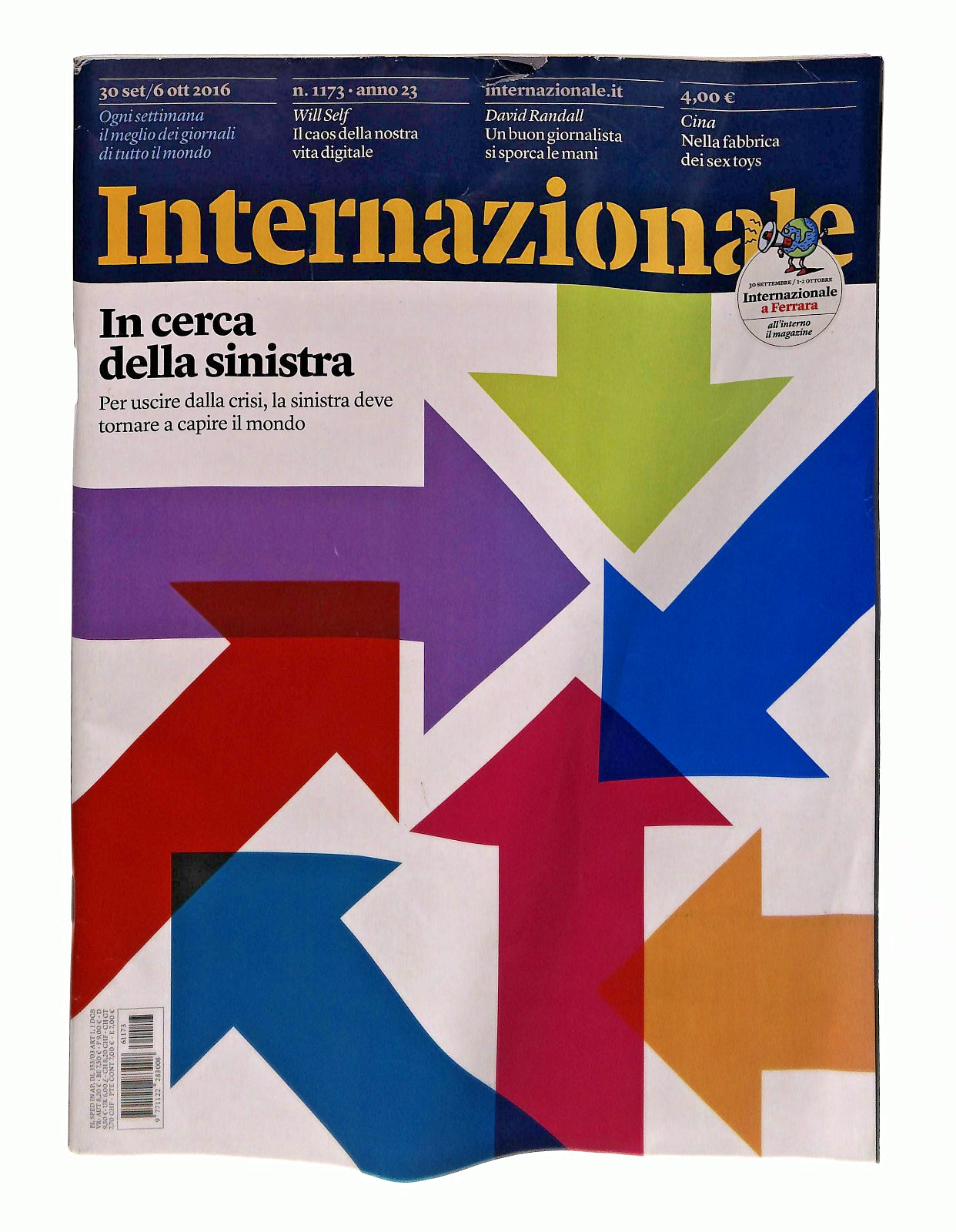 EBOND Internazionale n 1173 2016 In Cerca Della Sinistra Libro LI048213
