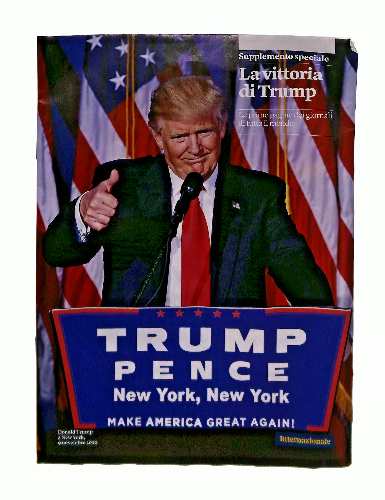 EBOND Internazionale Il Popolo Di Trump Con Supplemento 2 Riviste Libro LI048215