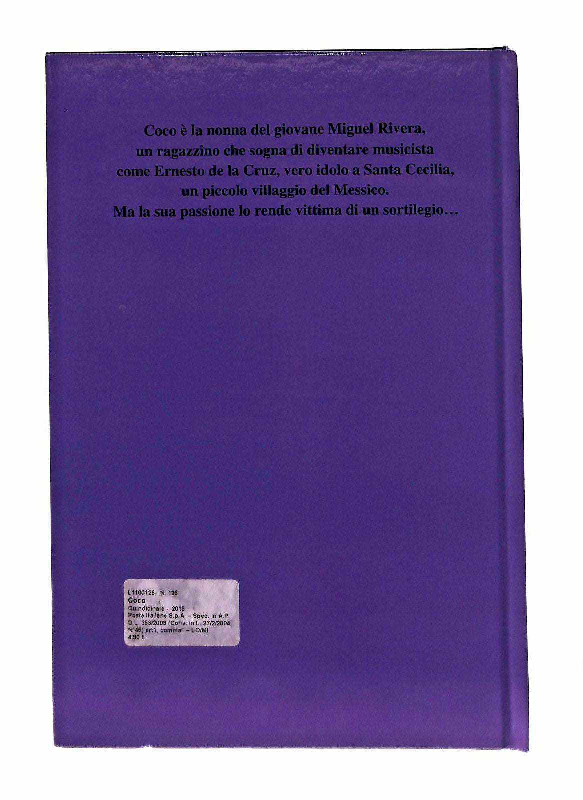 EBOND Coco Disney Pixar Club DelHachette Libro LI048219