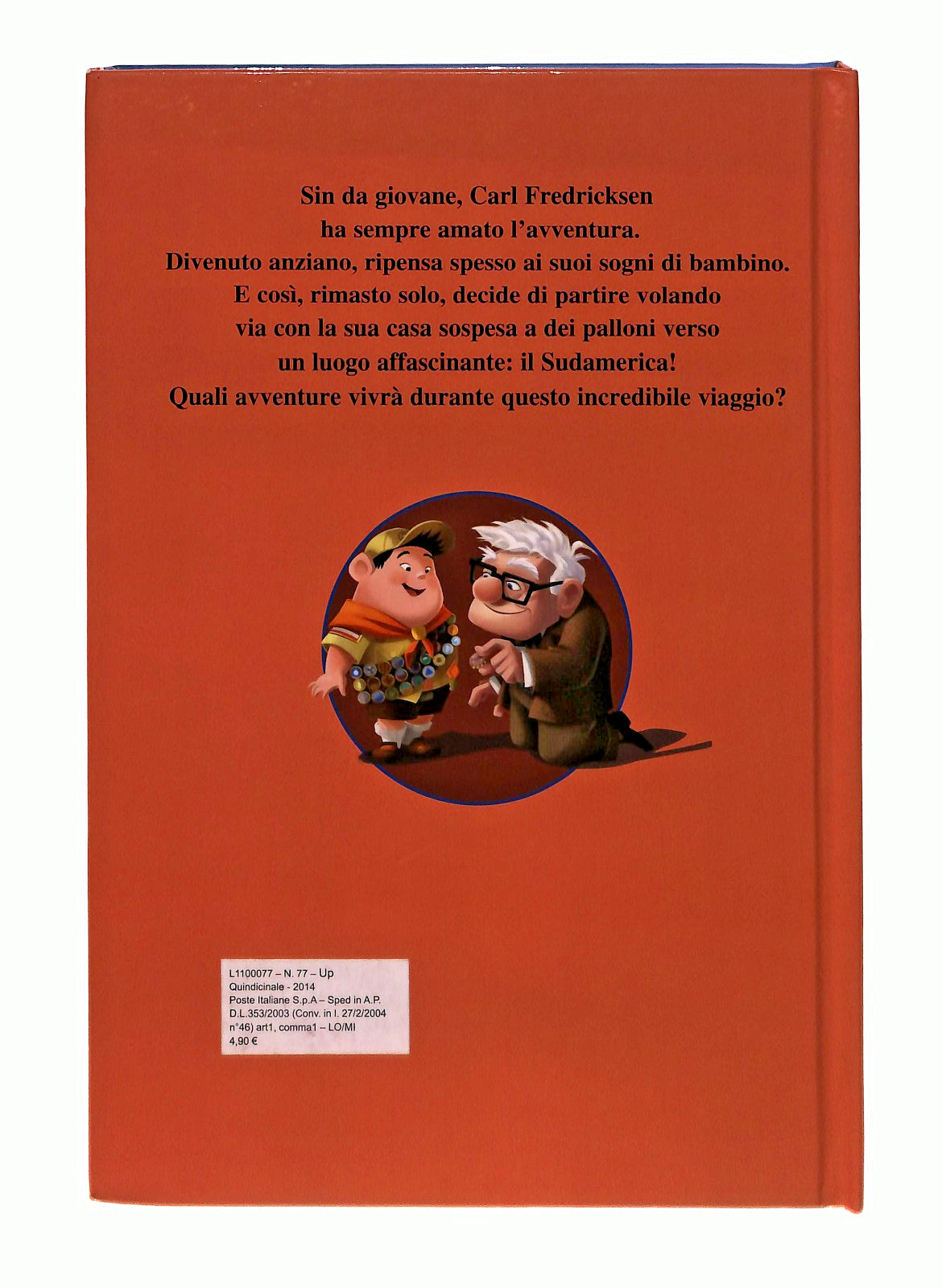 EBOND Up Disney Pixar Club DelHachette Libro LI048220