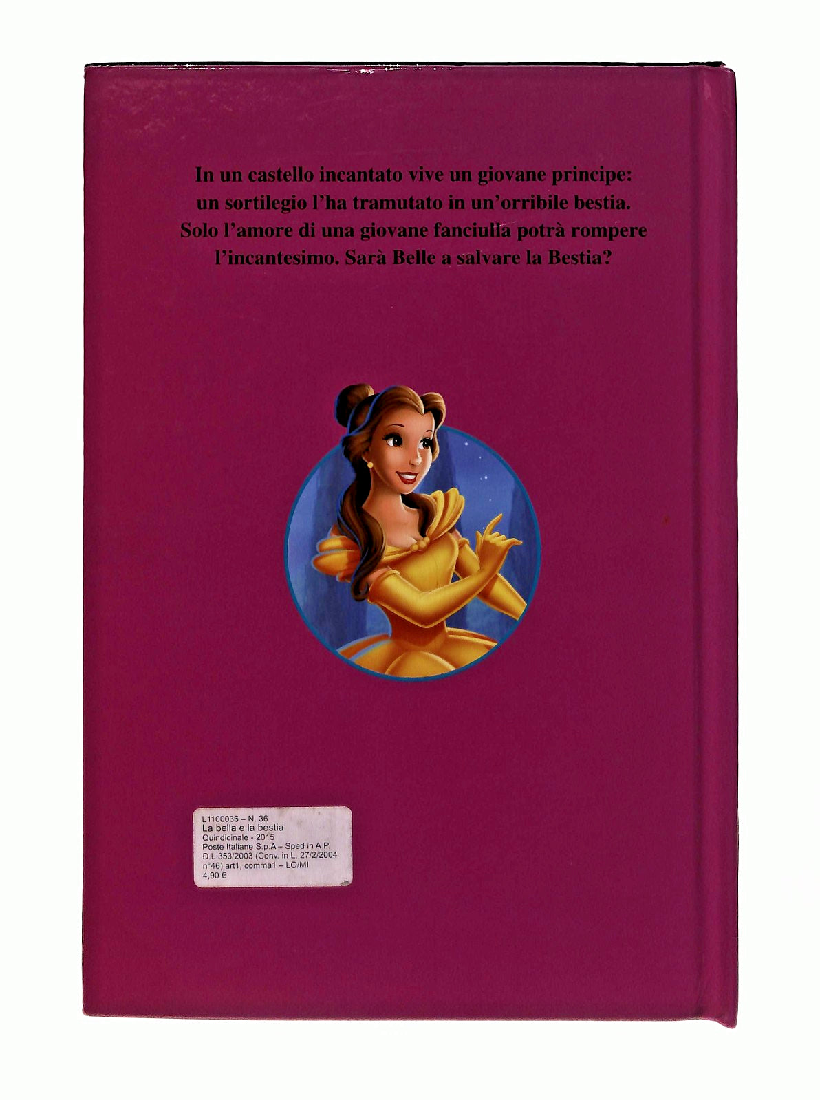 EBOND La Bella e La Bestia Disney Club DelHachette Libro LI048221