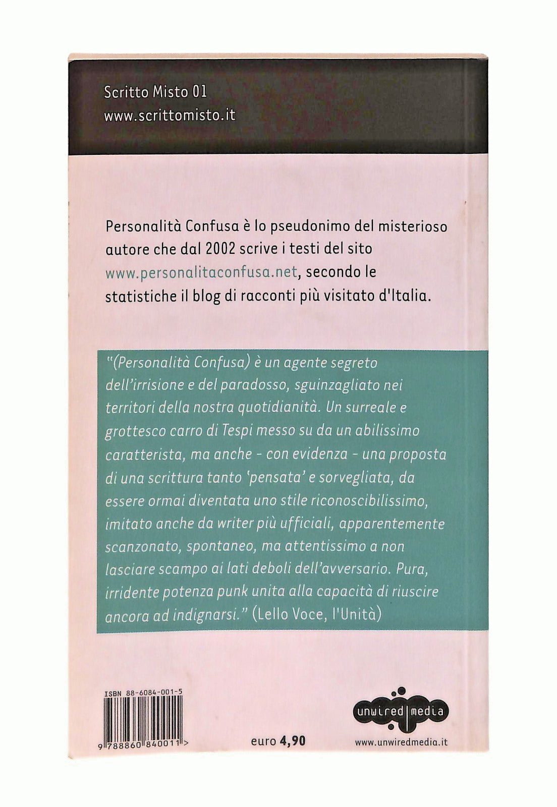 EBOND Storia Completa Del Tuo Futuro Personalita Confusa Libretto Libro LI048224