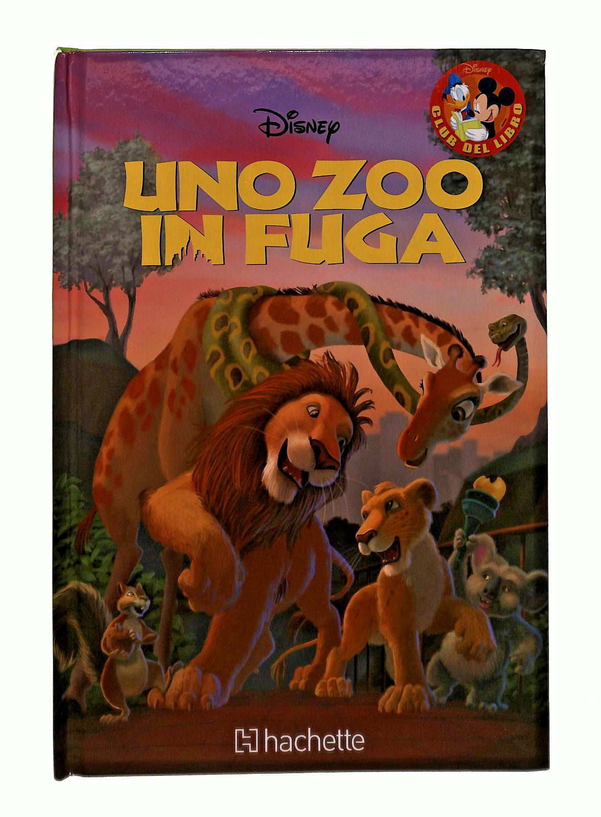 EBOND Uno Zoo In Fuga Disney Club DelHachette Libro LI048253